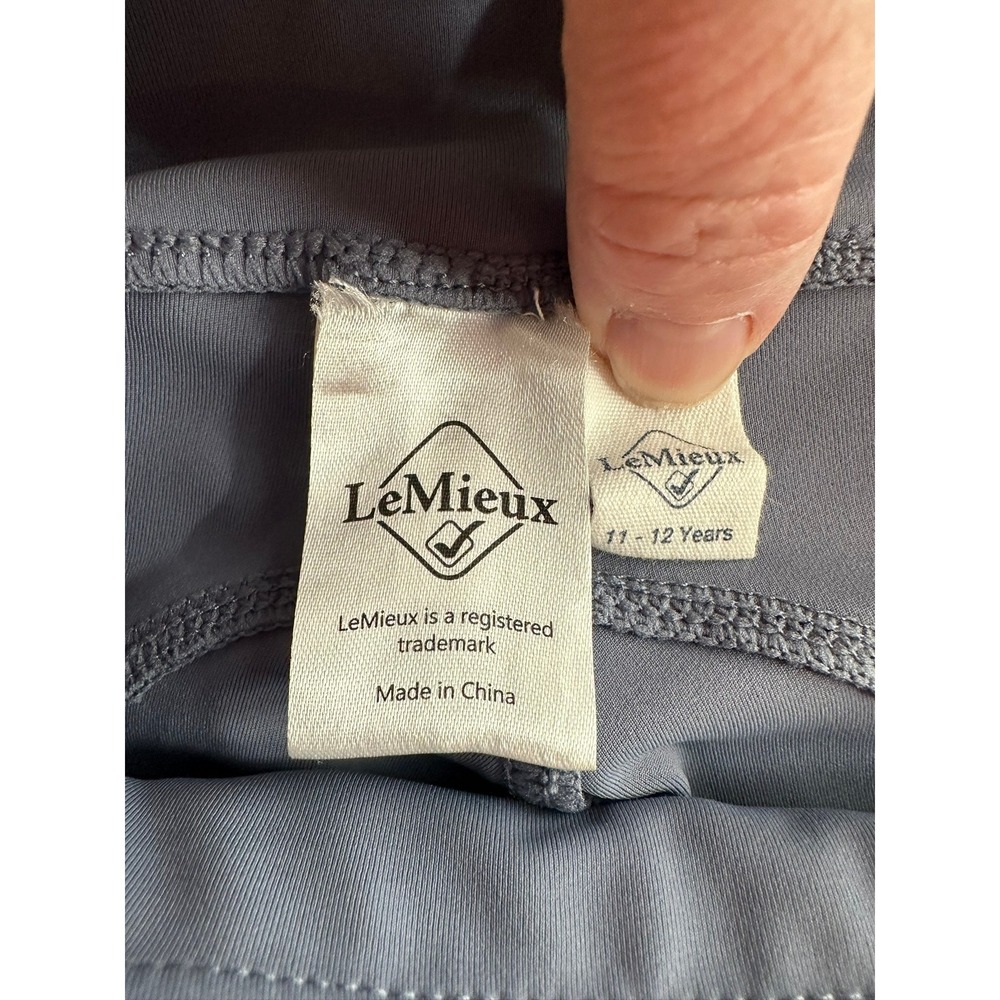 LeMieux Kids Riding Breeches Full‎ Grip Silicone Equestrian Pants 11-12 years - Picture 10 of 10